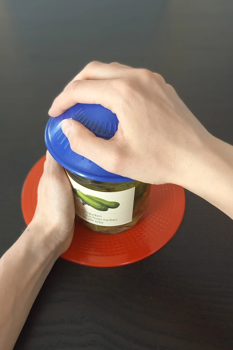 Antirutsch Glas Öffner Hilfe